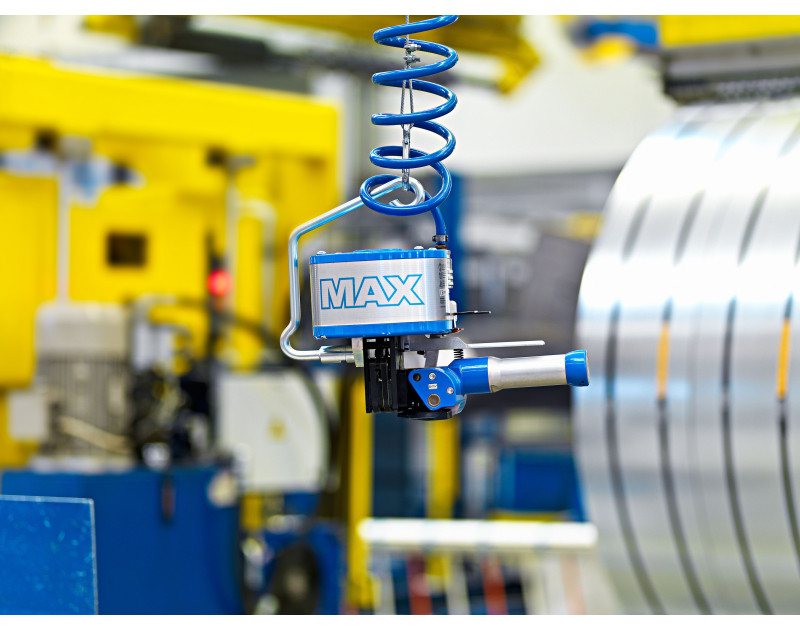 Combiné pneumatiques Max - feuillards acier 25-32 mm Combiné pneumatiques Max - feuillards acier 25-32 mm