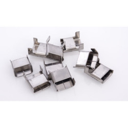 Chape pour feuillard inox R Chape pour feuillard inox R