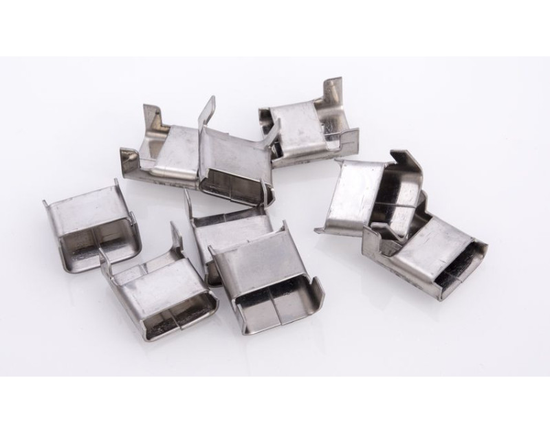 Chape pour feuillard inox R Chape pour feuillard inox R