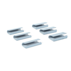 Chapes crantées TCK pour feuillard Polyester/PET Chapes crantées TCK pour feuillard Polyester/PET