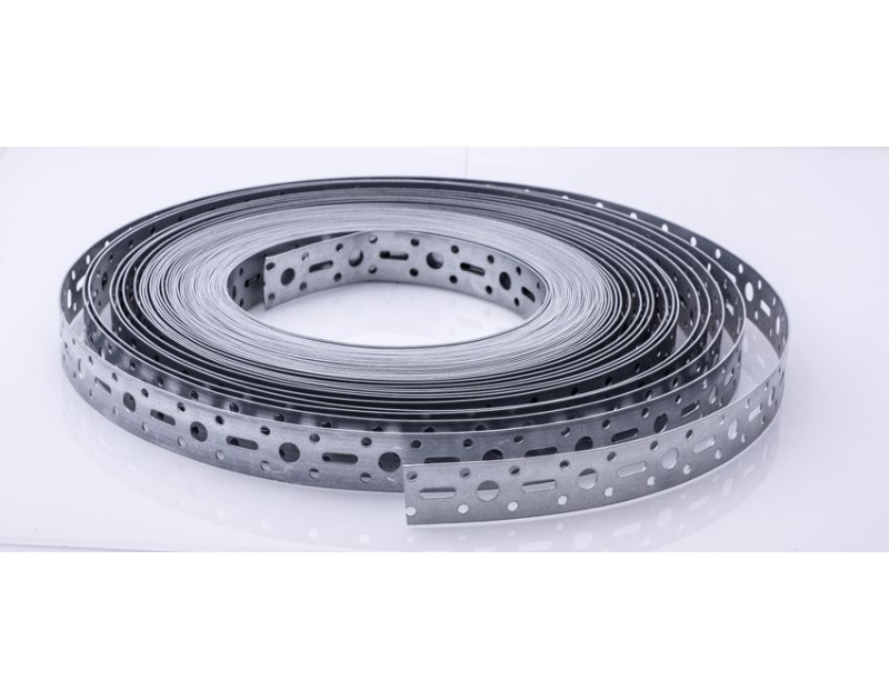 Feuillard acier galvanisé perforé Feuillard acier galvanisé perforé