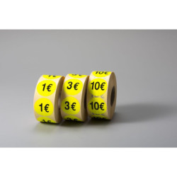 Etiquettes adhésives - Pastilles personnalisées Etiquettes adhésives - Pastilles personnalisées