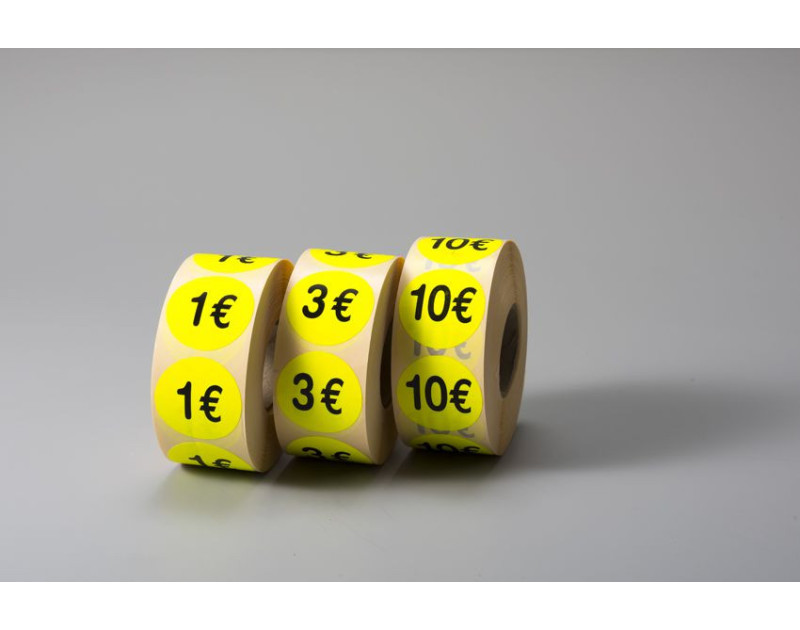 Etiquettes adhésives - Pastilles personnalisées Etiquettes adhésives - Pastilles personnalisées