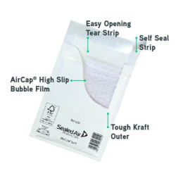 Enveloppes matelassées à bulles d'air Enveloppes matelassées à bulles d'air