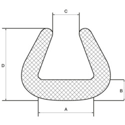 Profilés mousse en U - Classic Profilés mousse en U - Classic