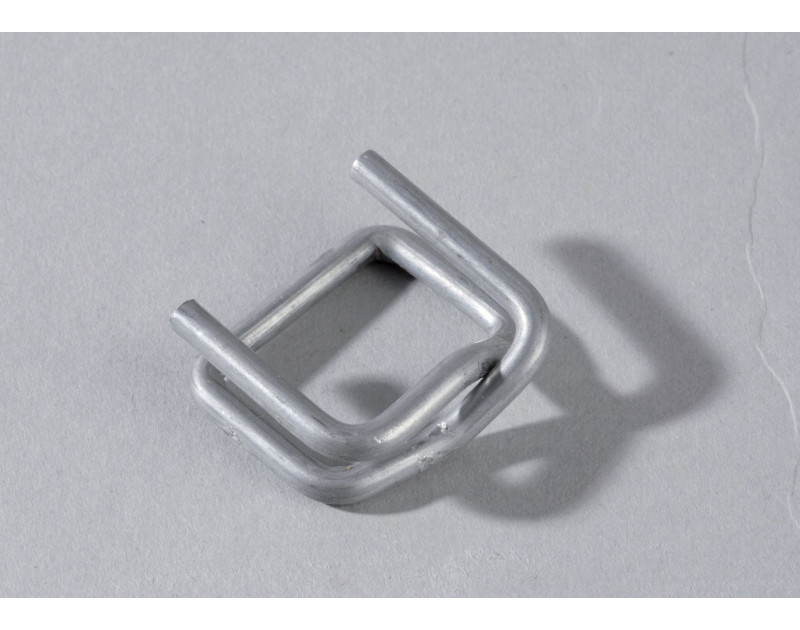 Boucles galvanisées pour feuillard textile Boucles galvanisées pour feuillard textile