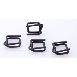 Boucles phosphatées pour feuillard textile Boucles phosphatées pour feuillard textile