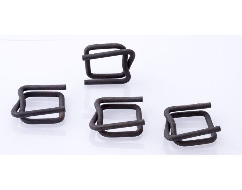 Boucles phosphatées pour feuillard textile Boucles phosphatées pour feuillard textile