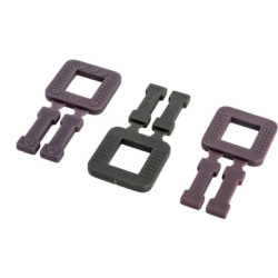 Boucles PVC pour feuillards plastiques