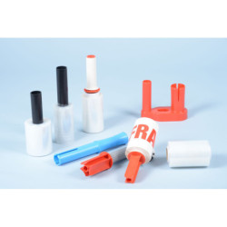 Bobinette de film étirable manuel opaque Bobinette de film étirable manuel opaque