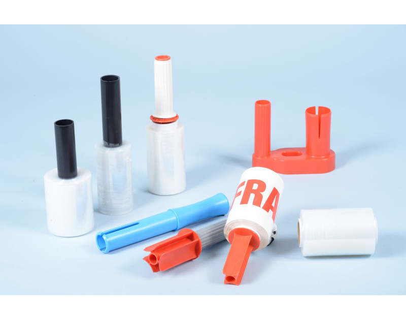 Bobinette de film étirable manuel opaque Bobinette de film étirable manuel opaque