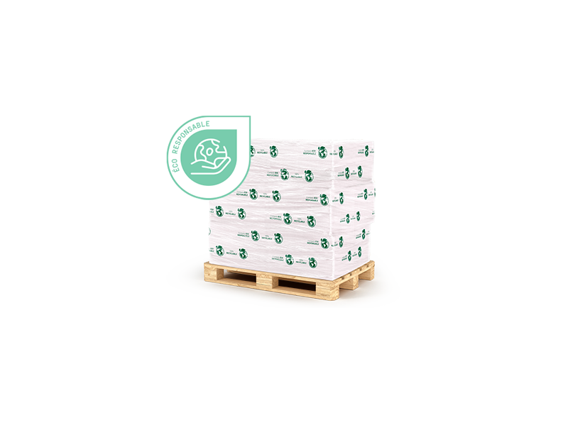 Film étiré manuel imprimé "Eco Responsable" Film étiré manuel imprimé "Eco Responsable"