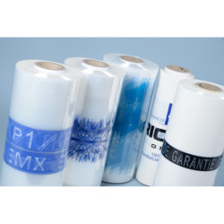 Film étiré machine imprimé / bande colorée Film étiré machine imprimé / bande colorée