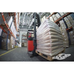 Housse rétractable transparente en PEHD pour palette Housse rétractable transparente en PEHD pour palette