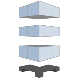 Intercalaire de palettisation en film PEHD Intercalaire de palettisation en film PEHD