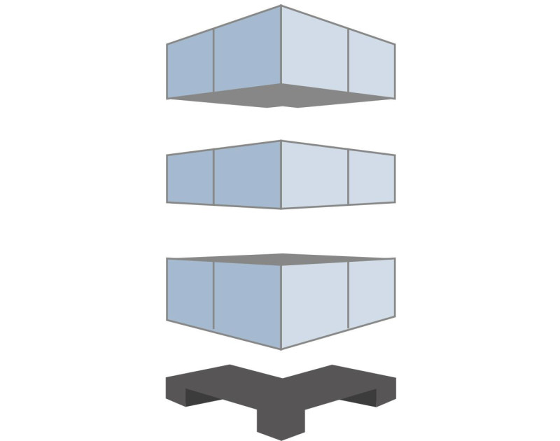 Intercalaire de palettisation en film PEHD Intercalaire de palettisation en film PEHD