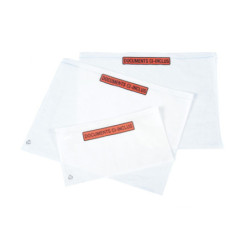 Pochette adhésive "Porte-Documents" Transparente - Packing list