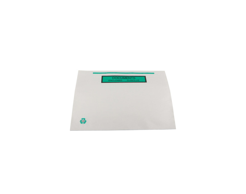 Pochette adhésive "Porte-Documents" - Packing list en PAPIER Pochette adhésive "Porte-Documents" - Packing list en PAPIER