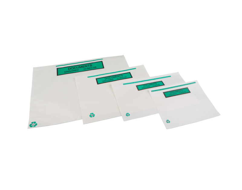 Pochette adhésive "Porte-Documents" - Packing list en PAPIER Pochette adhésive "Porte-Documents" - Packing list en PAPIER