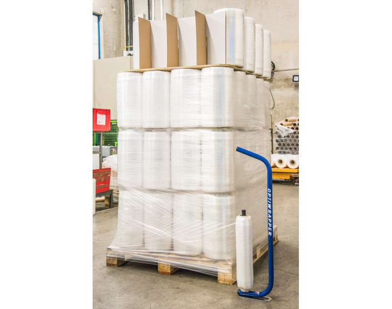 Dérouleur pour film étiré OPTIWRAPPER© Dérouleur pour film étiré OPTIWRAPPER©