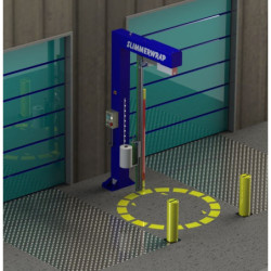 Banderoleuse à bras tournant pour espace réduit SLIMMERWRAP©