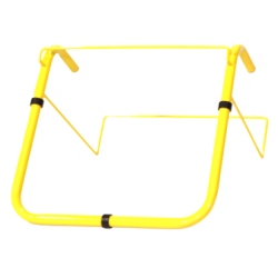 Porte-sac à fixer sur container - Jaune