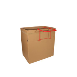 Porte-sac à fixer sur container - Rouge Porte-sac à fixer sur container - Rouge