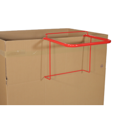 Porte-sac à fixer sur container - Rouge Porte-sac à fixer sur container - Rouge