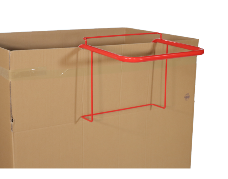 Porte-sac à fixer sur container - Rouge Porte-sac à fixer sur container - Rouge