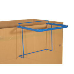 Porte-sac à fixer sur container - Bleu