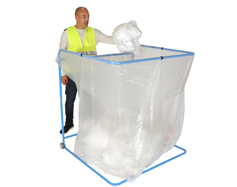 Porte-sac statique - 1500 Litres Porte-sac statique - 1500 Litres