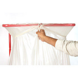 Sacs poubelles macroperforés 1000 L - Pour portes sacs/container Sacs poubelles macroperforés 1000 L - Pour portes sacs/container