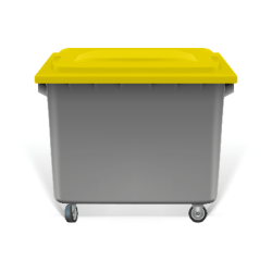 Sacs poubelles 1500 L - Pour portes sacs/containers Sacs poubelles 1500 L - Pour portes sacs/containers