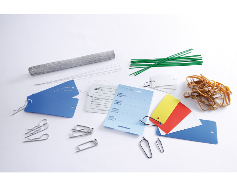 Attache étiquette AS032 pour tube Attache étiquette AS032 pour tube