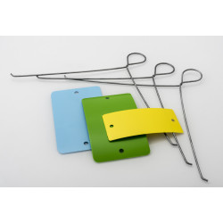 Attache étiquette AS032 - Format tube