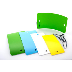 Attache étiquette standard en acier nu Attache étiquette standard en acier nu