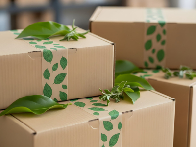 La bande gommée, l’alternative recyclable pour sécuriser les colis